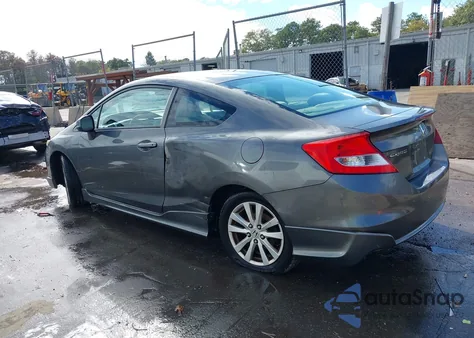 2012 Honda Civic Ex z USA, uszkodzony, nr VIN 2HGFG3B82CH537853